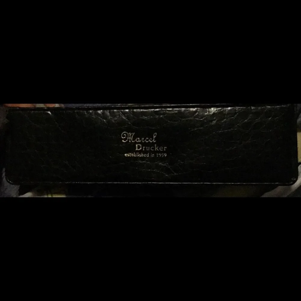 MARCEL DRUCKER Men’s Vintage 2-Tone Link Watch NIB